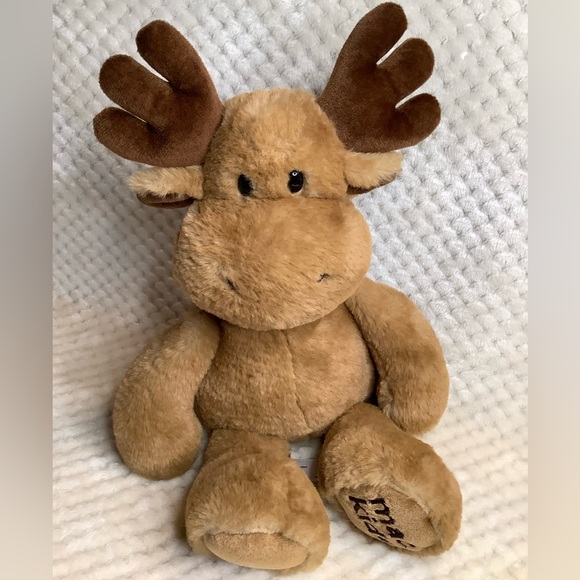AURORA World Mac Kids Plush Maple Moose Stuffed Animal Soft Toy - Picture 2 of 13